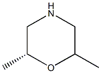(2R)-2,6-dimethylmorpholine Structure