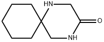 1,4-Diaza-spiro[5.5]undecan-3-one Structure