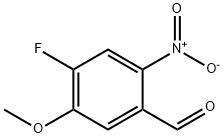 4-Fluoro-5-methoxy-2-nitro-benzaldehyde Structure