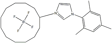 1583244-17-0 1-(2,4,6-三甲基苯基)-3-(环十二烷基)咪唑四氟硼酸盐