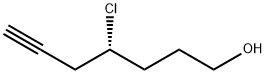 (R)-4-氯庚-6-炔-1-醇 结构式