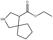 ethyl 2-azaspiro[4.4]nonane-4-carboxylate Structure
