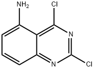 2,4-dichloroquinazolin-5-amine Struktur
