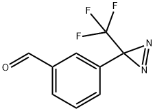 3-(3-(Trifluoromethyl)-3H-diazirin-3-yl)benzaldehyde,1608496-47-4,结构式