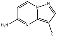 Pyrazolo[1,5-a]pyrimidin-5-amine, 3-chloro- Structure