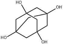 1,3,5,7-tetrahydroxyadamantane Struktur