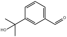 3-(2-羟基丙烷-2-基)苯甲醛 结构式