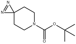 tert-butyl 1,2,6-triazaspiro[2.5]oct-1-ene-6-carboxylate, 1620483-21-7, 结构式
