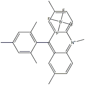 9-间二甲基-2,7,10-三甲基吖啶-10-四氟硼酸盐, 1621019-97-3, 结构式
