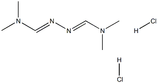 N'-((Dimethylamino)methylene)-N,N-dimethylformohydrazonamide dihydrochloride Structure