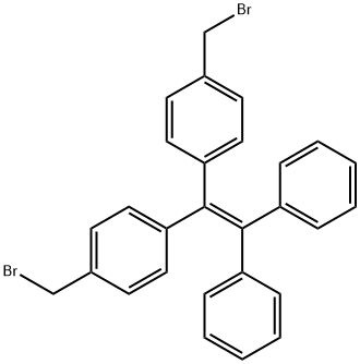 1,1-二苯基-2,2-二(4-溴甲基苯)乙烯, 1623085-88-0, 结构式