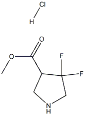 methyl 4,4-difluoropyrrolidine-3-carboxylate hydrochloride|methyl 4,4-difluoropyrrolidine-3-carboxylate hydrochloride