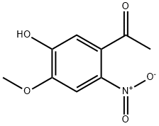 1-(5-Hydroxy-4-methoxy-2-nitro-phenyl)-ethanone,1640351-44-5,结构式