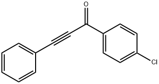 1-(4-氯苯基)-3-苯基丙-2-炔-1-酮 结构式