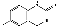 2(1H)-QUINAZOLINONE, 3,4-DIHYDRO-6-IODO-, 166883-37-0, 结构式