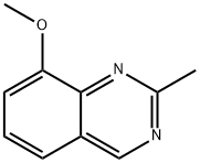 8-甲氧基-2-甲基喹唑啉, 167837-54-9, 结构式