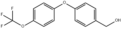(4-(4-(2,2,2-trifluoroethyl)phenoxy)phenyl)methanol Struktur