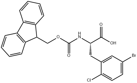 N-Fmoc-5-Bromo-2-chloro-DL-phenylalanine