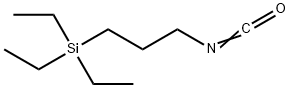 triethyl(3-isocyanatopropyl)silane Structure
