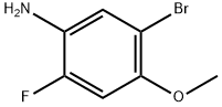 5-溴-2-氟-4-甲氧基苯胺, 1706749-64-5, 结构式
