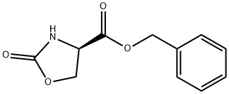 R-2-恶唑烷酮-4-羧酸苄酯 结构式