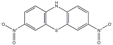 3.7-二硝基-10H-吩噻嗪 结构式
