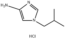 1-Isobutyl-1H-imidazol-4-amine hydrochloride Struktur