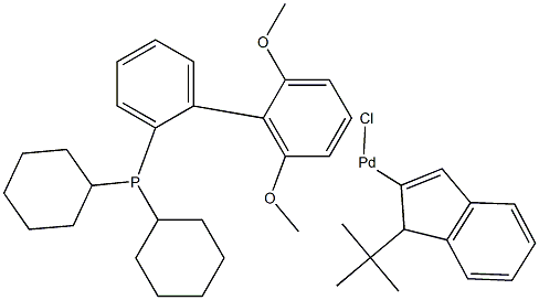 1779569-07-1 CHLORO(1-T-BUTYLINDENYL)[2-(DICYCLOHEXYLPHOSPHINO)-2',6'-DIMETHOXY-1,1'-BIPHENYL]PALLADIUM(II)