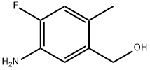 (5-Amino-4-fluoro-2-methyl-phenyl)-methanol Structure