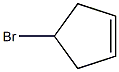 Cyclopentene, 4-bromo- Struktur