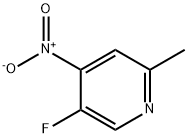 2-甲基-4-硝基-5-氟吡啶, 1781990-44-0, 结构式