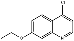 4-chloro-7-ethoxyquinoline 化学構造式