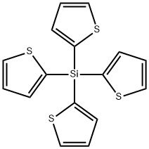 Tetrathiophen-2-yl-silane Structure