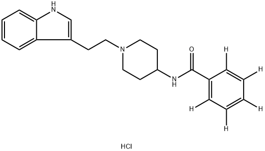 INDORAMIN-D5 HYDROCHLORIDE 结构式