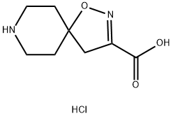 1-oxa-2,8-diazaspiro[4.5]dec-2-ene-3-carboxylic acid, 1797976-77-2, 结构式