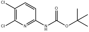 (5,6-二氯吡啶-2-基)氨基甲酸叔丁酯, 1801693-96-8, 结构式