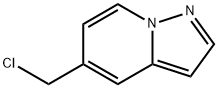 Pyrazolo[1,5-a]pyridine, 5-(chloromethyl)- Structure
