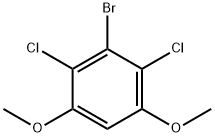 3-bromo-2,4-dichloro-1,5-dimethoxybenzene Structure