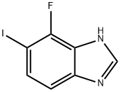 4-Fluoro-5-iodo-1H-benzoimidazole,1805697-77-1,结构式
