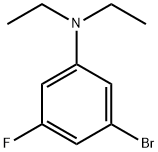 3-Bromo-5-fluoro-N,N-diethylaniline Struktur