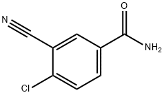 4-Chloro-3-cyanobenzamide Struktur