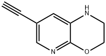 7-ETHYNYL-2,3-DIHYDRO-1H-PYRIDO[2,3-B][1,4]OXAZINE 结构式