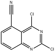 2,4-dichloroquinazoline-5-carbonitrile Struktur