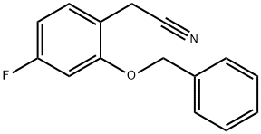 2-(2-(benzyloxy)-4-fluorophenyl)acetonitrile|2-(2-(苄氧基)-4-氟苯基)乙腈