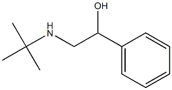 1-苯基-2-叔丁基氨基乙醇,18366-40-0,结构式