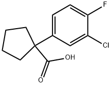 1891500-97-2 1-(3-氯-4-氟苯基)环戊烷甲酸