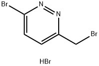 3-Bromo-6-(bromomethyl)pyridazine hydrobromide Structure