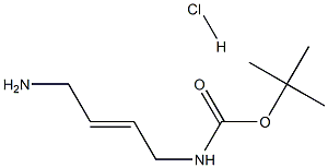 (4-氨基丁-2-烯-1-基)氨基甲酸叔丁酯盐酸盐, 1914155-12-6, 结构式