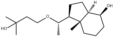 (1S,3aR,4S,7aS)-1-((S)-1-(3-hydroxy-3-methylbutoxy)ethyl)-7a-methyloctahydro-1H-inden-4-ol Structure