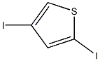 Thiophene, 2,4-diiodo- Structure